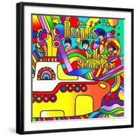 Yellow Submarine-Howie Green-Framed Giclee Print