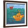 Yellow Submarine-Peter Adderley-Framed Giclee Print