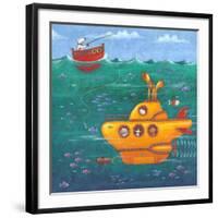 Yellow Submarine-Peter Adderley-Framed Giclee Print