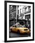 Yellow Taxi Cab, Union Square, Manhattan, New York, United States-Philippe Hugonnard-Framed Photographic Print