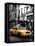 Yellow Taxi Cab, Union Square, Manhattan, New York, United States-Philippe Hugonnard-Framed Stretched Canvas