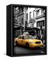 Yellow Taxi Cab, Union Square, Manhattan, New York, United States-Philippe Hugonnard-Framed Stretched Canvas