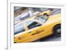 Yellow Taxi, New York, United States of America, North America-Amanda Hall-Framed Photographic Print