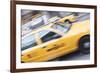 Yellow Taxi, New York, United States of America, North America-Amanda Hall-Framed Photographic Print