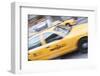 Yellow Taxi, New York, United States of America, North America-Amanda Hall-Framed Photographic Print