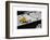 Yellow Taxi on Brooklyn Bridge-Philippe Hugonnard-Framed Art Print