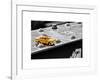 Yellow Taxi on Brooklyn Bridge-Philippe Hugonnard-Framed Art Print