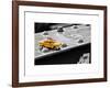 Yellow Taxi on Brooklyn Bridge-Philippe Hugonnard-Framed Art Print