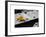 Yellow Taxi on Brooklyn Bridge-Philippe Hugonnard-Framed Art Print