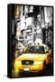 Yellow Taxi-Philippe Hugonnard-Framed Stretched Canvas