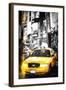 Yellow Taxi-Philippe Hugonnard-Framed Giclee Print