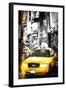 Yellow Taxi-Philippe Hugonnard-Framed Giclee Print