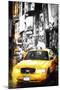 Yellow Taxi-Philippe Hugonnard-Mounted Giclee Print