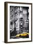 Yellow Taxi-Philippe Hugonnard-Framed Giclee Print