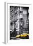 Yellow Taxi-Philippe Hugonnard-Framed Giclee Print