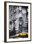 Yellow Taxi-Philippe Hugonnard-Framed Giclee Print