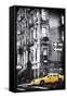 Yellow Taxi-Philippe Hugonnard-Framed Stretched Canvas