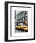 Yellow Taxis Manhattan Winter-Philippe Hugonnard-Framed Art Print