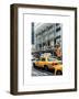 Yellow Taxis Manhattan Winter-Philippe Hugonnard-Framed Art Print