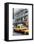 Yellow Taxis Manhattan Winter-Philippe Hugonnard-Framed Stretched Canvas