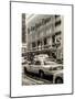 Yellow Taxis Manhattan Winter-Philippe Hugonnard-Mounted Art Print