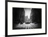 Yellow Taxis on Fifth Avenue Snow in Manhattan-Philippe Hugonnard-Framed Art Print