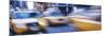 Yellow Taxis on the Road, Times Square, Manhattan, New York City, New York State, USA-null-Mounted Photographic Print