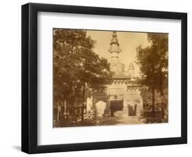 Yellow Temple Huong Tse (China)-John Thomson-Framed Photographic Print