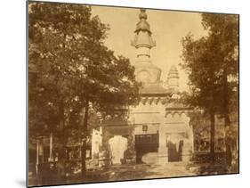 Yellow Temple Huong Tse (China)-John Thomson-Mounted Photographic Print