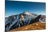 Yellow Tent High In The Mountains Of The Alaskan Range-Lindsay Daniels-Mounted Photographic Print