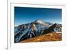 Yellow Tent High In The Mountains Of The Alaskan Range-Lindsay Daniels-Framed Photographic Print