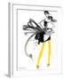 Yellow Tights-Aasha Ramdeen-Framed Art Print