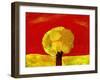 Yellow Tree, 2006-Gigi Sudbury-Framed Giclee Print