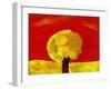 Yellow Tree, 2006-Gigi Sudbury-Framed Giclee Print