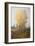 Yellow Tree and Teasel-David Winston-Framed Giclee Print