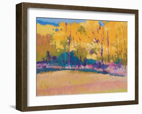 Yellow Trees-Mike Kelly-Framed Art Print
