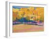 Yellow Trees-Mike Kelly-Framed Art Print