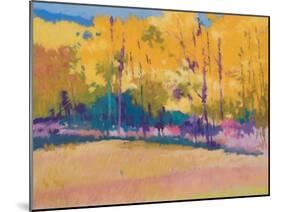 Yellow Trees-Mike Kelly-Mounted Art Print