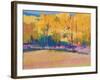 Yellow Trees-Mike Kelly-Framed Art Print