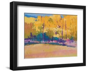 Yellow Trees-Mike Kelly-Framed Art Print