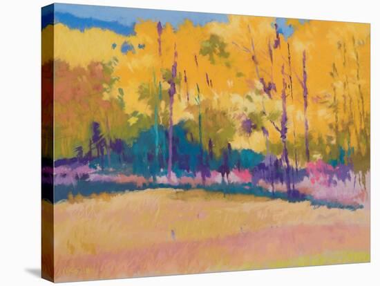 Yellow Trees-Mike Kelly-Stretched Canvas