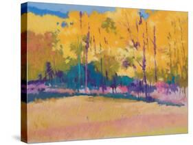 Yellow Trees-Mike Kelly-Stretched Canvas