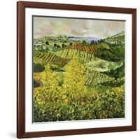 Yellow Trees-Allan P. Friedlander-Framed Art Print