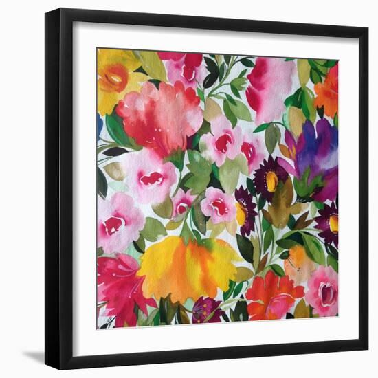 Yellow Tulip-Kim Parker-Framed Giclee Print