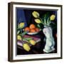 Yellow Tulips and Statuette-Samuel John Peploe-Framed Giclee Print