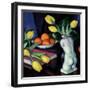 Yellow Tulips and Statuette-Samuel John Peploe-Framed Giclee Print