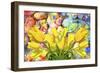 Yellow Tulips Art-Ata Alishahi-Framed Giclee Print