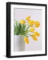 Yellow Tulips I, 1999-Norman Hollands-Framed Photographic Print