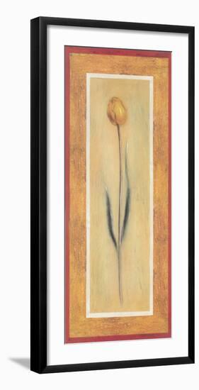 Yellow Tulips II-Lewman Zaid-Framed Art Print