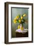 Yellow Tulips in a Vase-null-Framed Art Print